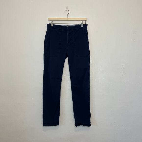 J.Crew – Patch-Pocket Slim Boyfriend Chino Pant in Navy - Picture 1 of 11